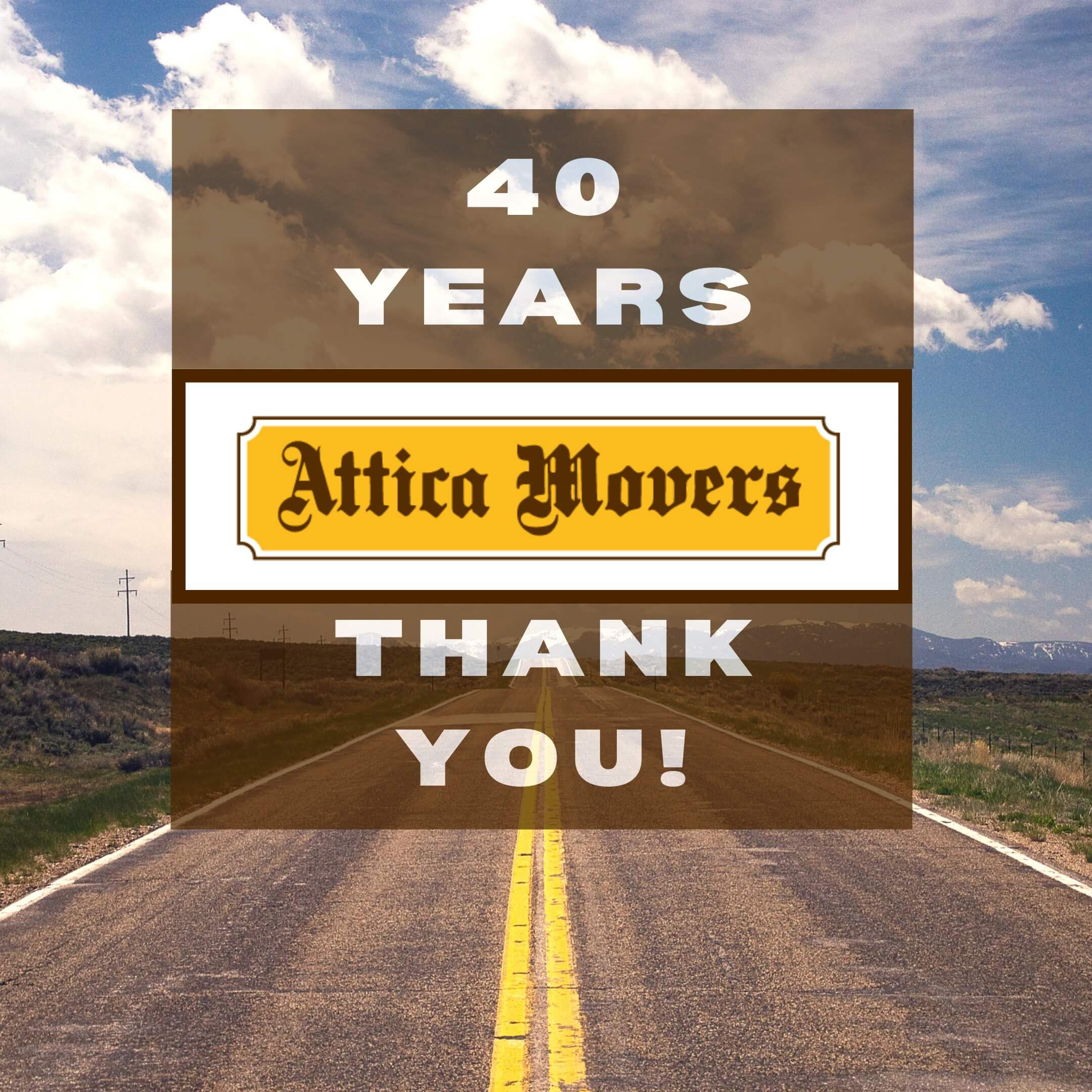 40 χρόνια Attica Movers!